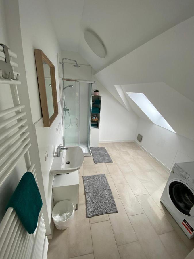 Helle 2 Zi. Wohnung Naehe Flughafen Muenchen Haimhausen  Exterior foto